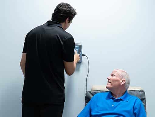 Patient using PEMF Therapy for Stroke Recovery Patient using PEMF Therapy for Stroke Recovery